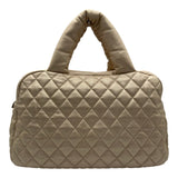 シャネル CHANEL コココクーン ボストンバッグ A47205 13番台 ゴールド ゴールド金具 ラムスキン レディース ボストンバッグ