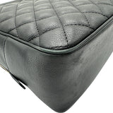 シャネル CHANEL マトラッセ2WAYバニティケース A57906 26番台 ブラック ゴールド金具 ラムスキン レディース ショルダーバッグ