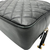 シャネル CHANEL マトラッセ2WAYバニティケース A57906 26番台 ブラック ゴールド金具 ラムスキン レディース ショルダーバッグ