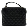 シャネル CHANEL マトラッセ2WAYバニティケース A57906 26番台 ブラック ゴールド金具 ラムスキン レディース ショルダーバッグ