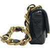 シャネル CHANEL マトラッセ ミニフラップ バッグ AS3214 ブラック ゴールド金具 ラムスキン レディース ショルダーバッグ