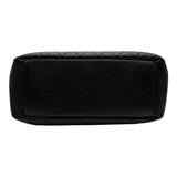 シャネル CHANEL GSTチェーントートバッグ A50995 14番台 ブラック シルバー金具 キャビアスキン レディース トートバッグ