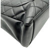 シャネル CHANEL GSTチェーントートバッグ A50995 14番台 ブラック シルバー金具 キャビアスキン レディース トートバッグ