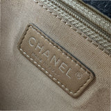 シャネル CHANEL GSTチェーントートバッグ A50995 14番台 ブラック シルバー金具 キャビアスキン レディース トートバッグ