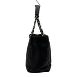 シャネル CHANEL GSTチェーントートバッグ A50995 14番台 ブラック シルバー金具 キャビアスキン レディース トートバッグ