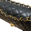 シャネル CHANEL マトラッセ23 A01113 ブラック ゴールド金具 キャビアスキン レディース ショルダーバッグ