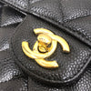 シャネル CHANEL マトラッセ23 A01113 ブラック ゴールド金具 キャビアスキン レディース ショルダーバッグ