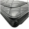 シャネル CHANEL マトラッセ チェーンウォレット AP0250 ブラック シルバー金具 ラムスキン レディース ショルダーバッグ