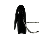シャネル CHANEL マトラッセ チェーンウォレット AP0250 ブラック シルバー金具 ラムスキン レディース ショルダーバッグ