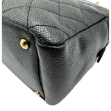 シャネル CHANEL PTTチェーンハンドバッグ A18004 7番台 ブラック ゴールド金具 キャビアスキン レディース ハンドバッグ