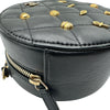 シャネル CHANEL マトラッセ ラウンドチェーンクラッチ 28番台 ブラック ゴールド金具 ラムスキン レディース ショルダーバッグ