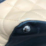 シャネル CHANEL カンボンライントートスモール A25167 ベージュ ブラック ラムスキン レディース トートバッグ