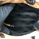 シャネル CHANEL カンボンライントートスモール A25167 ベージュ ブラック ラムスキン レディース トートバッグ