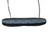 シャネル CHANEL マトラッセチェーンウォレット A33814 ブラック シルバー金具 キャビアスキン レディース ショルダーバッグ