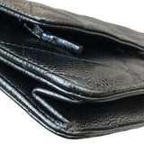 シャネル CHANEL マトラッセチェーンウォレット A33814 ブラック シルバー金具 キャビアスキン レディース ショルダーバッグ