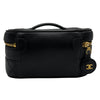 シャネル CHANEL ピコローレ バニティバッグ A01619 2番台 ブラック ゴールド金具 ラムスキン レディース ハンドバッグ