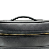 シャネル CHANEL ピコローレ バニティバッグ A01619 2番台 ブラック ゴールド金具 ラムスキン レディース ハンドバッグ