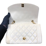 シャネル CHANEL ダイアナ25 A01165 ベージュ ゴールド金具 ラムスキン レディース ショルダーバッグ