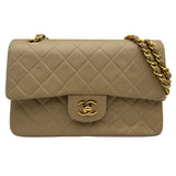 シャネル CHANEL マトラッセ23 A01113 1番台 ベージュ ゴールド金具 ラムスキン レディース ショルダーバッグ