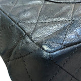 シャネル CHANEL ダイアナ25 ブラック ゴールド金具/シルバー金具 ラムスキン レディース ショルダーバッグ