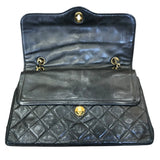 シャネル CHANEL ダイアナ25 ブラック ゴールド金具/シルバー金具 ラムスキン レディース ショルダーバッグ