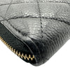 シャネル CHANEL クラシック ロングジップウォレット AP0242 31番台 ブラック ゴールド金具 キャビアスキン レディース 長財布