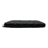 シャネル CHANEL クラシック ロングジップウォレット AP0242 31番台 ブラック ゴールド金具 キャビアスキン レディース 長財布