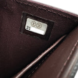 シャネル CHANEL スモールフラップウォレット AP0230 31番台 ブラック ゴールド金具 キャビアスキン レディース 三つ折り財布