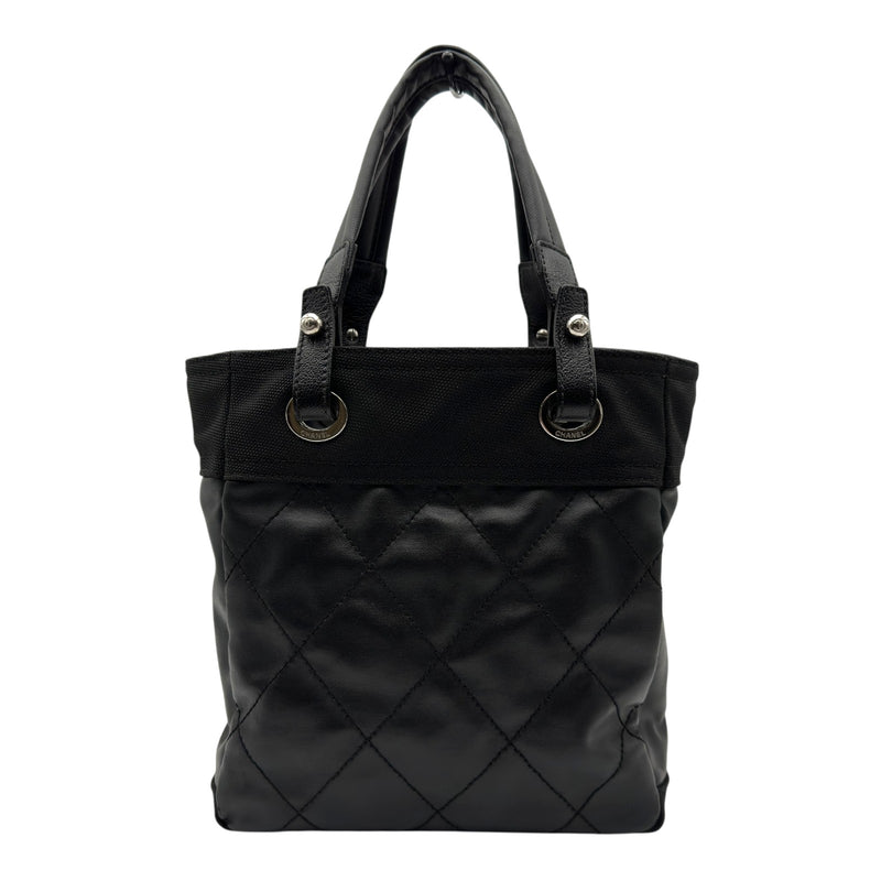 シャネル CHANEL パリビアリッツトートPM A34208 11番台 ブラック