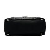 シャネル CHANEL パリビアリッツトートPM A34208 11番台 ブラック コーティングキャンバス レディース トートバッグ