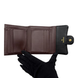 シャネル CHANEL クラシックスモールフラップウォレット AP0231 ブラック ゴールド金具 キャビアスキン レディース 三つ折り財布