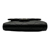 シャネル CHANEL クラシックスモールフラップウォレット AP0231 ブラック ゴールド金具 キャビアスキン レディース 三つ折り財布
