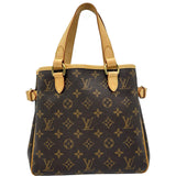 ルイ・ヴィトン LOUIS VUITTON バティニョール M51156 ブラウン モノグラム・キャンバス レディース ハンドバッグ