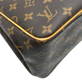 ルイ・ヴィトン LOUIS VUITTON バティニョール M51156 ブラウン モノグラム・キャンバス レディース ハンドバッグ