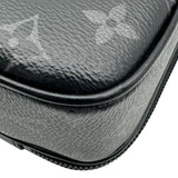ルイ・ヴィトン LOUIS VUITTON アルファ・メッセンジャー M46955 モノグラム・エクリプス メンズ ショルダーバッグ