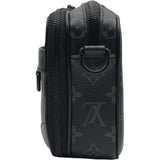ルイ・ヴィトン LOUIS VUITTON アルファ・メッセンジャー M46955 モノグラム・エクリプス メンズ ショルダーバッグ