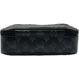 ルイ・ヴィトン LOUIS VUITTON アルファ・メッセンジャー M46955 モノグラム・エクリプス メンズ ショルダーバッグ