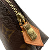 ルイ・ヴィトン LOUIS VUITTON ポシェットコスメティック M47515 ブラウン モノグラムキャンバス/レザー ユニセックス ポーチ