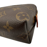 ルイ・ヴィトン LOUIS VUITTON ポシェットコスメティック M47515 ブラウン モノグラムキャンバス/レザー ユニセックス ポーチ