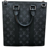 ルイ・ヴィトン LOUIS VUITTON サックプラ・クロス M46456 ブラック モノグラム･エクリプス ユニセックス トートバッグ