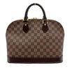 ルイ・ヴィトン LOUIS VUITTON アルマ N51131 ブラウン ダミエ/レザー レディース ハンドバッグ