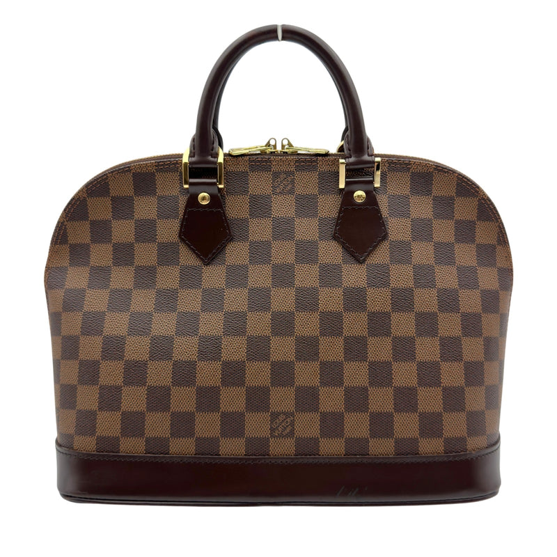 ルイ・ヴィトン LOUIS VUITTON アルマ N51131 ブラウン ダミエ/レザー