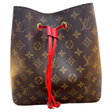 ルイ・ヴィトン LOUIS VUITTON ネオノエ M44021 ブラウン PVC モノグラム・コクリコ レディース ショルダーバッグ
