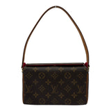ルイ・ヴィトン LOUIS VUITTON レシタル M51900 ブラウン モノグラム/レザー レディース ショルダーバッグ