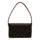 ルイ・ヴィトン LOUIS VUITTON レシタル M51900 ブラウン モノグラム/レザー レディース ショルダーバッグ