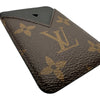 ルイ・ヴィトン LOUIS VUITTON ポルトカルト・マグネット M13185 ブラウン/ブラック モノグラムマカサー/レザー レディース カードケース