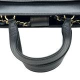 シャネル CHANEL 2WAYハンド AS0326 27番台 ブラック ゴールド金具 ラムスキン レディース ショルダーバッグ