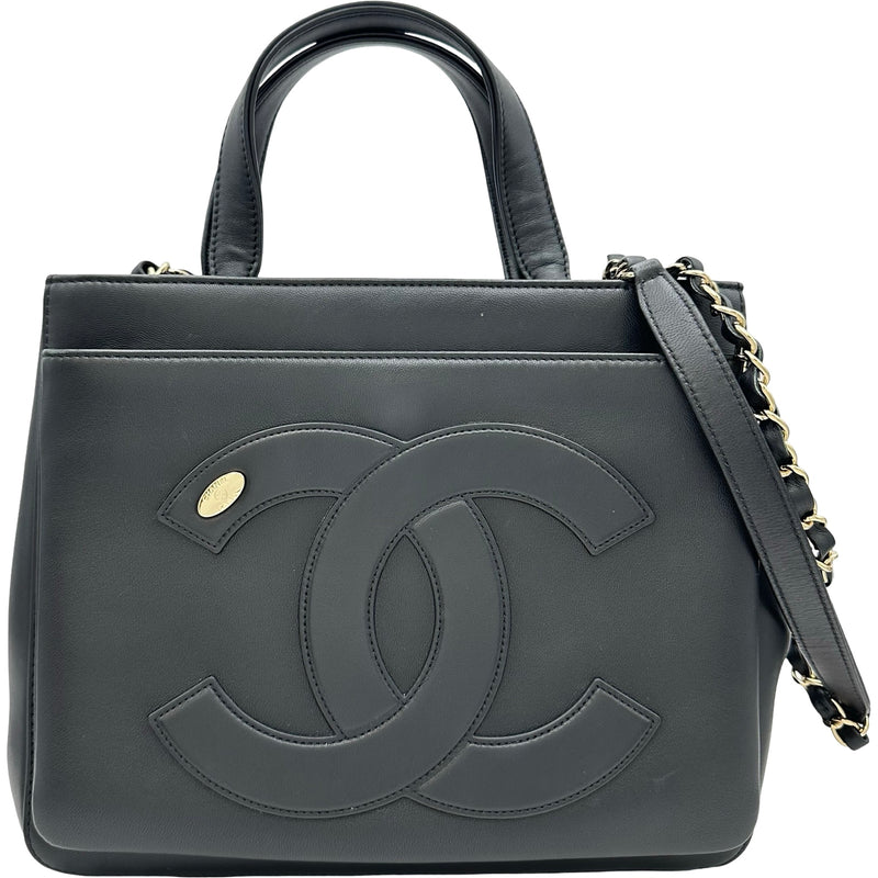 シャネル CHANEL 2WAYハンド AS0326 27番台 ブラック ゴールド金具