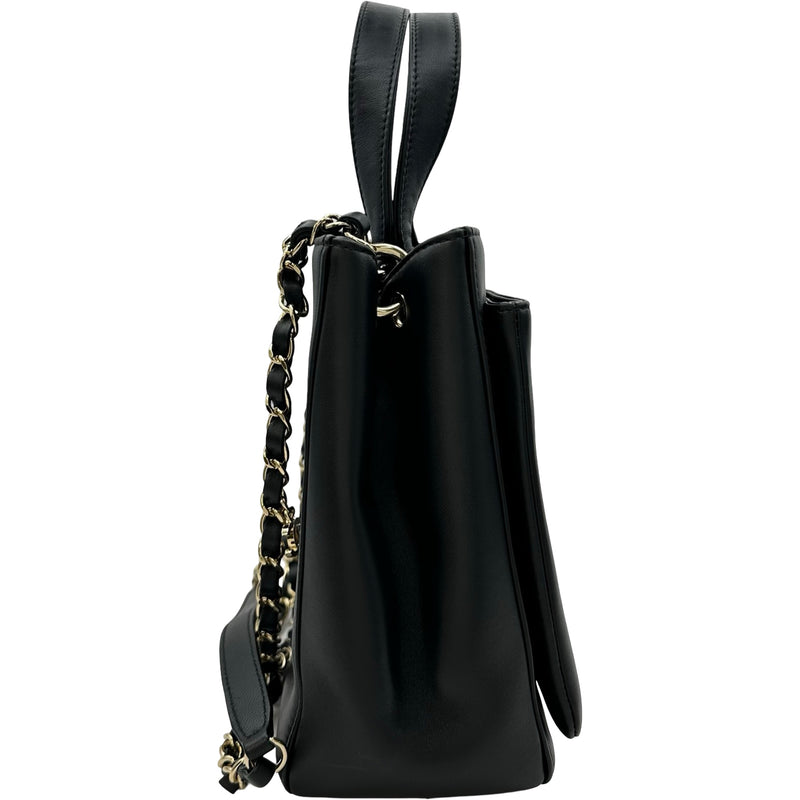 シャネル CHANEL 2WAYハンド AS0326 27番台 ブラック ゴールド金具
