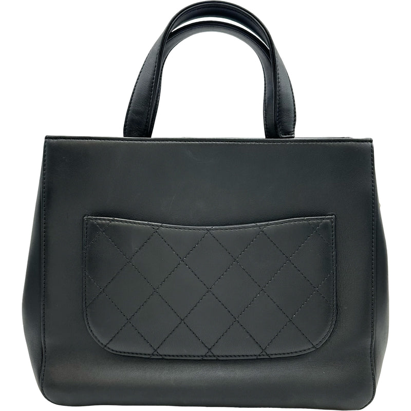 シャネル CHANEL 2WAYハンド AS0326 27番台 ブラック ゴールド金具